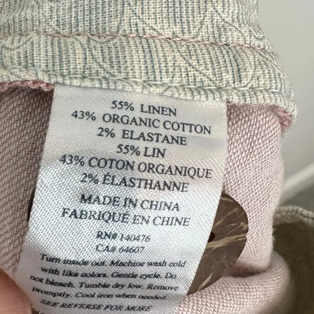 Faherty Men's Tradewind Linen Blend Shorts Size 35